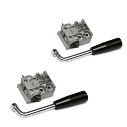 2 Dispositifs de déblocage avec clé à levier CAME A4364