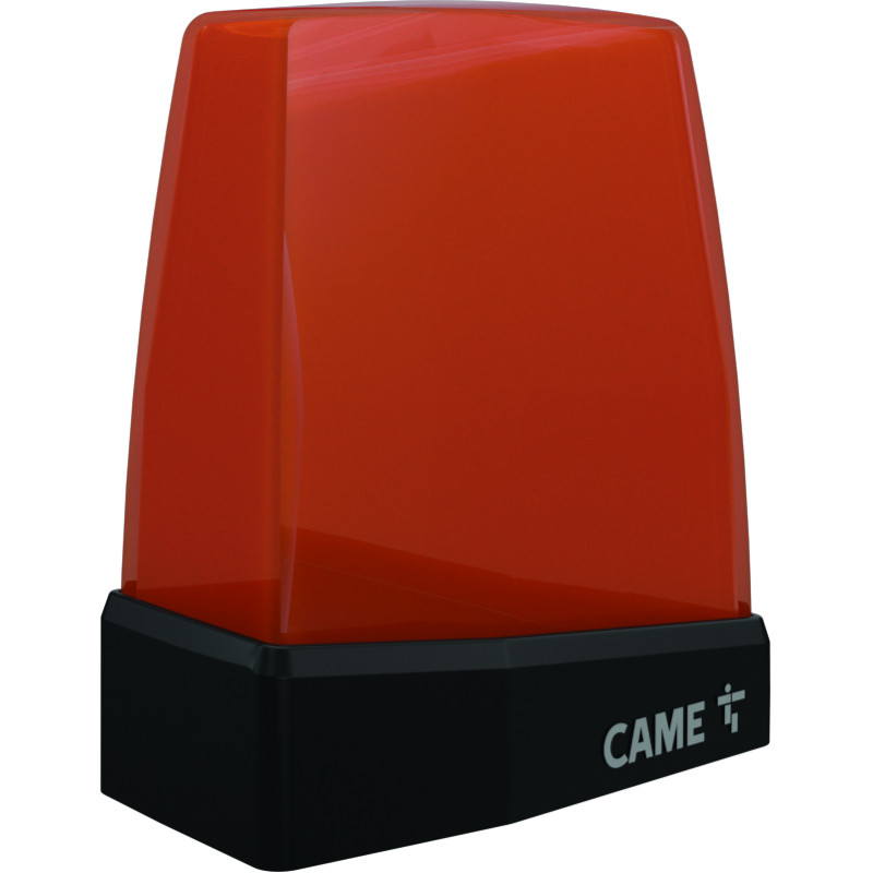 Clignotant CAME KRX couleur orange avec antenne radio intégrée