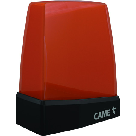Clignotant CAME KRX couleur orange avec antenne radio intégrée